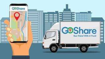 GoShare app and truck