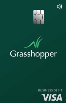 Grasshopper business debit card