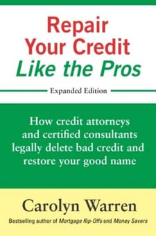 Repair Your Credit Like the Pros cover
