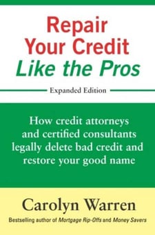 Repair Your Credit Like the Pros cover Repair Your Credit Like the Pros cover