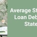 The Average Student Loan Debt By State (2024)