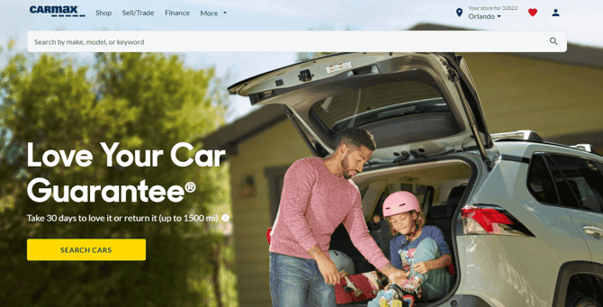CarMax Homepage CarMax Homepage