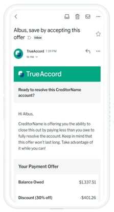 TrueAccord digital-first approach