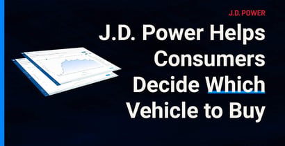 J D Power Helps Consumers Decide Which Vehicle To Buy