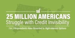 25 Million Americans Struggle with Credit Invisibility