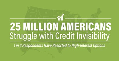 25 Million Americans Struggle With Credit Invisibility