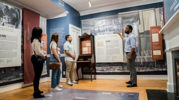 Museum presentation during Black History Month Museum presentation during Black History Month