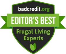 best frugal living experts badge