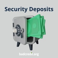 security deposit graphic