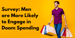 Men are Twice as Likely as Women to Engage in Doom Spending