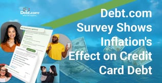 Debt.com Survey Shows Inflation's Effect on Card Debt
