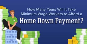 How Long Does It Take Minimum-Wage Workers to Afford a Home Down Payment?