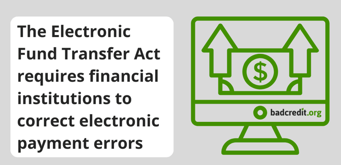 Electronic Fund Transfer Act graphic