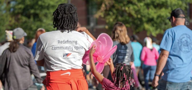 First National community support.