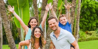 Hill and family