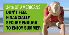 34% of Americans Don’t Feel Financially Secure Enough to Enjoy Summer