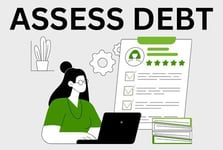 assess debt graphic