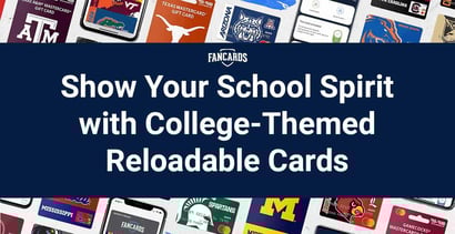 Show Your School Spirit With College Themed Reloadable Cards Show Your School Spirit With College Themed Reloadable Cards