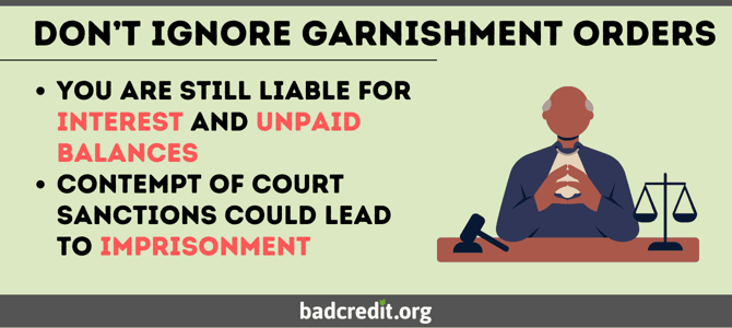 Garnishment orders graphic Garnishment orders graphic