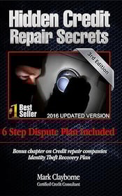 "Hidden Credit Repair Secrets" cover