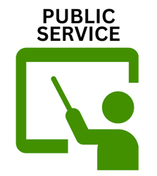 Public service graphic Public service graphic