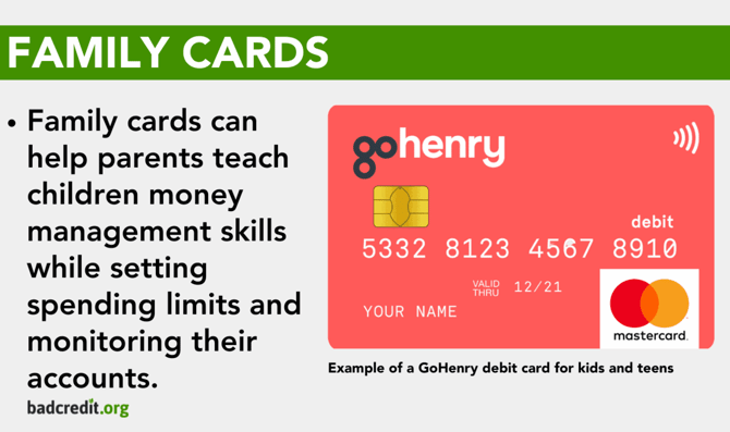 Family cards graphic