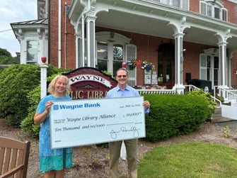 Wayne Bank philanthropy