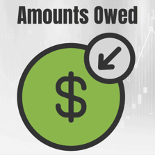 amounts owed graphic