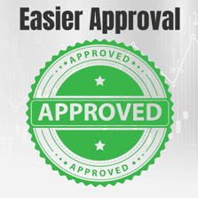 Easier Approval graphic Easier Approval graphic