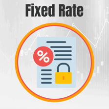 fixed-rate mortgage graphic