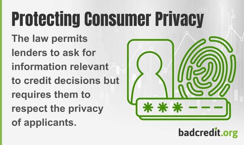 Protecting consumer privacy graphic Protecting consumer privacy graphic