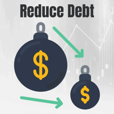 reduce debt graphic