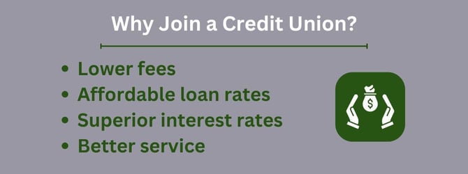 Why join a credit union? Why join a credit union?