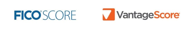 FICO and VantageScore logos