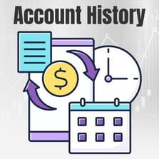 Account history Account history