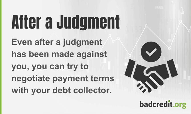 After a Judgement infographic After a Judgement infographic
