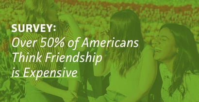 Friendship Spending Statistics Friendship Spending Statistics