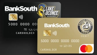 BankSouth debit card images
