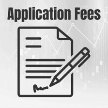 Application fees icon