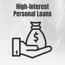 High-interest personal loans icon High-interest personal loans icon