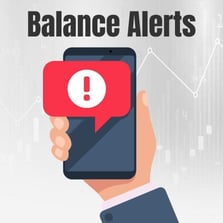 Balance alerts