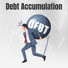 Debt accumulation Debt accumulation