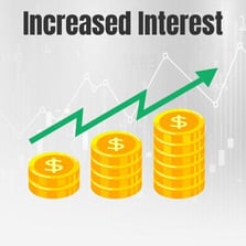 Increased interest Increased interest