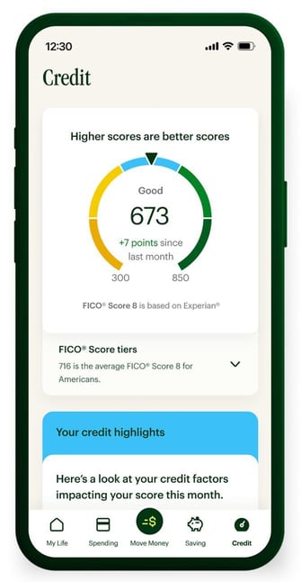 Spruce credit score visibility Spruce credit score visibility