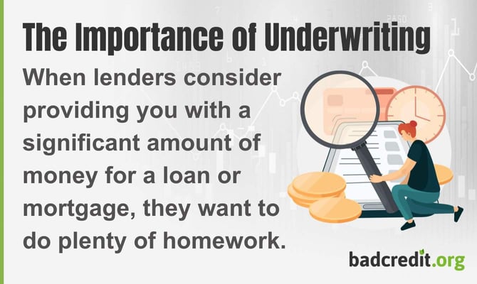 When lenders consider providing you with a significant amount of money for a loan or mortgage, they want to do plenty of homework When lenders consider providing you with a significant amount of money for a loan or mortgage, they want to do plenty of homework