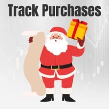 Track purchases Track purchases