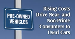 Rising Cost of Vehicle Ownership Drives Near- and Non-Prime Consumers to Used Cars, Study Finds