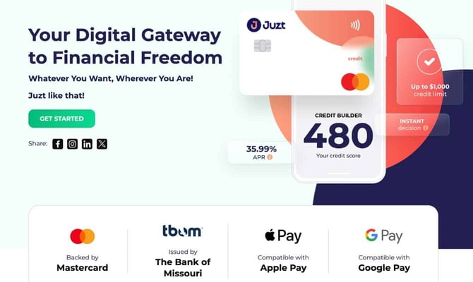 Juzt Homepage