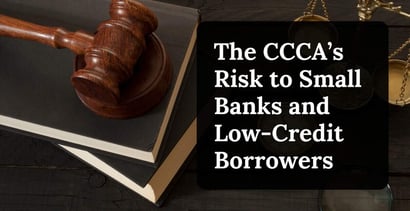 Cccas Risk To Small Banks Low Credit Borrowers