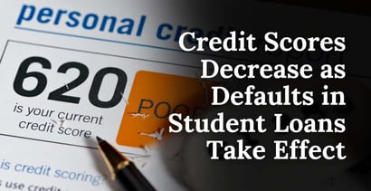 Credit Scores Drop As Defaults In Student Loans Take Effect